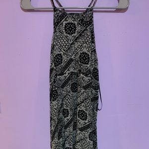 Black and white dress